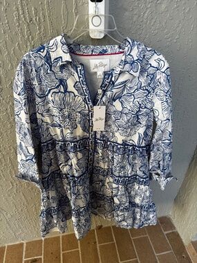 Lilly Pulitzer  Angie dress coconut unforgettable Engineer Size 8 NWT